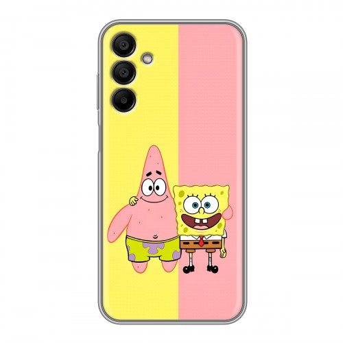 Дизайнерский силиконовый чехол для Samsung Galaxy A15 Спанч боб Спанчбоб
