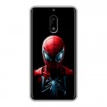 Дизайнерский пластиковый чехол для Nokia 6 Spiderman Человек паук