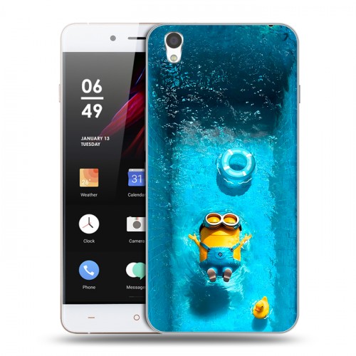 Дизайнерский пластиковый чехол для OnePlus X Миньоны
