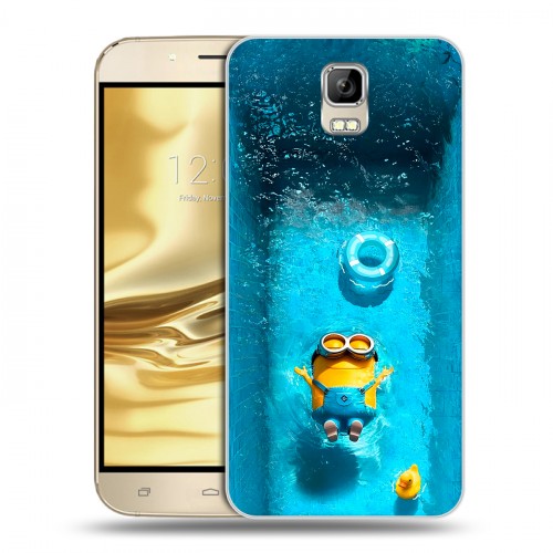 Дизайнерский пластиковый чехол для Umi Rome Миньоны