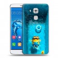 Дизайнерский пластиковый чехол для Huawei Nova Plus Миньоны