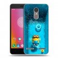 Дизайнерский пластиковый чехол для Lenovo K6 Миньоны