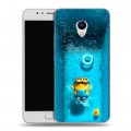 Дизайнерский пластиковый чехол для Meizu M5s Миньоны