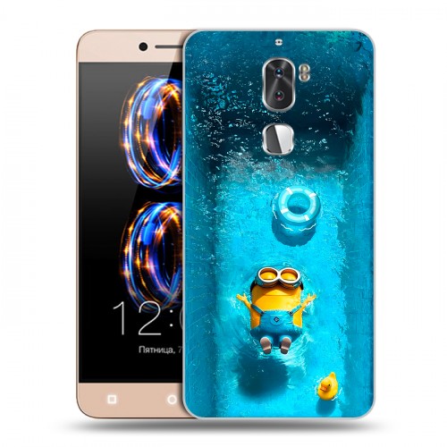 Дизайнерский пластиковый чехол для LeRee Le3 Миньоны
