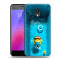 Дизайнерский пластиковый чехол для Meizu M6 Миньоны