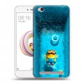Дизайнерский пластиковый чехол для Xiaomi RedMi 5A Миньоны