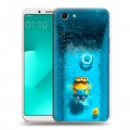 Дизайнерский пластиковый чехол для OPPO A83 Миньоны