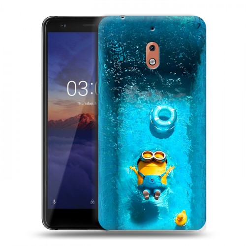Дизайнерский силиконовый чехол для Nokia 2.1 Миньоны