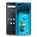 Дизайнерский пластиковый чехол для BlackBerry KEY2 Миньоны
