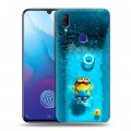 Дизайнерский пластиковый чехол для Vivo V11i Миньоны