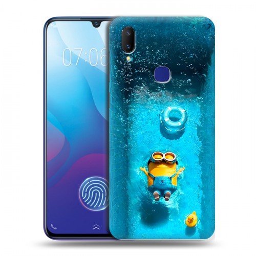 Дизайнерский пластиковый чехол для Vivo V11i Миньоны