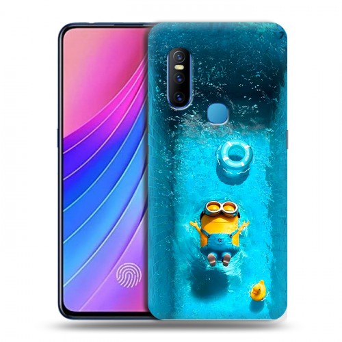 Дизайнерский пластиковый чехол для Vivo V15 Миньоны