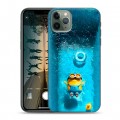 Дизайнерский силиконовый чехол для Iphone 11 Pro Миньоны