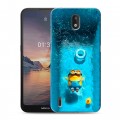 Дизайнерский силиконовый чехол для Nokia 1.3 Миньоны