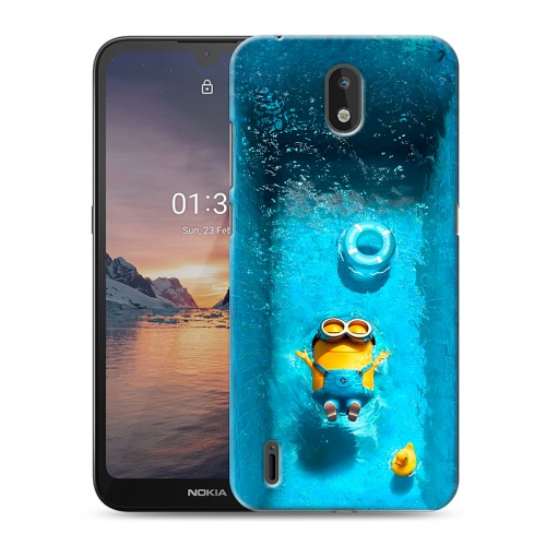 Дизайнерский силиконовый чехол для Nokia 1.3 Миньоны