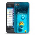 Дизайнерский пластиковый чехол для BlackBerry Z10 Миньоны
