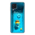 Дизайнерский силиконовый чехол для Samsung Galaxy A22 Миньоны
