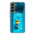Дизайнерский силиконовый чехол для Samsung Galaxy S22 Миньоны