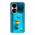 Дизайнерский силиконовый чехол для Huawei P50 Pro Миньоны