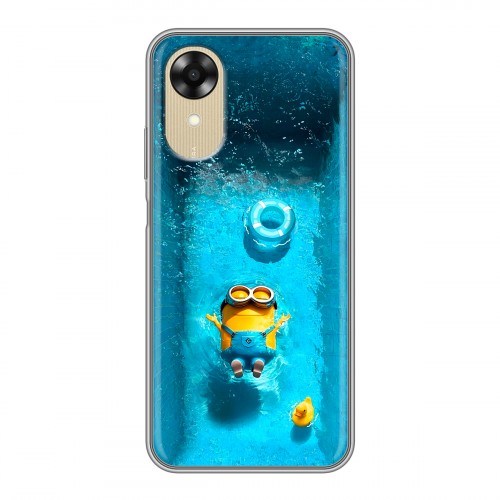 Дизайнерский силиконовый чехол для OPPO A17k Миньоны