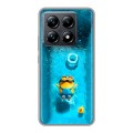 Дизайнерский силиконовый чехол для Xiaomi 14T Pro Миньоны
