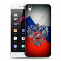 Дизайнерский пластиковый чехол для OnePlus X Флаг России