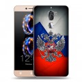 Дизайнерский пластиковый чехол для LeRee Le3 Флаг России
