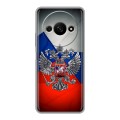 Дизайнерский силиконовый чехол для Xiaomi RedMi A3 Флаг России