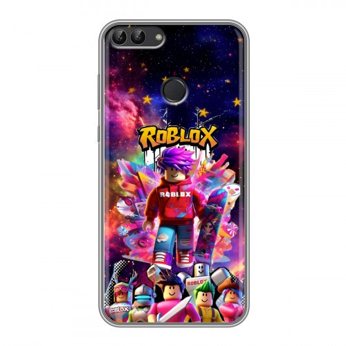 Дизайнерский силиконовый чехол для Huawei P Smart Roblox Роблокс