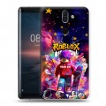 Дизайнерский силиконовый чехол для Nokia 8 Sirocco Roblox Роблокс