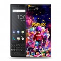 Дизайнерский пластиковый чехол для BlackBerry KEY2 Roblox Роблокс