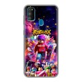 Дизайнерский силиконовый чехол для Samsung Galaxy M30s Roblox Роблокс
