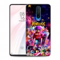 Дизайнерский пластиковый чехол для Xiaomi RedMi K30 Roblox Роблокс