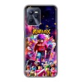Дизайнерский силиконовый чехол для Realme C35 Roblox Роблокс