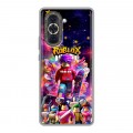 Дизайнерский силиконовый с усиленными углами чехол для Huawei Nova 10 Roblox Роблокс