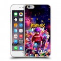 Дизайнерский силиконовый чехол для Iphone 6 Plus/6s Plus Roblox Роблокс