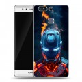 Дизайнерский пластиковый чехол для Huawei P9 Plus IronMan Железный человек