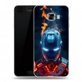 Дизайнерский пластиковый чехол для Samsung Galaxy C5 IronMan Железный человек