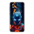 Дизайнерский силиконовый чехол для ZTE Blade A3 (2019) IronMan Железный человек