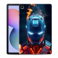 Дизайнерский силиконовый чехол для Samsung Galaxy Tab S6 Lite IronMan Железный человек