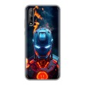 Дизайнерский силиконовый чехол для Huawei Y8p IronMan Железный человек