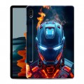 Дизайнерский силиконовый чехол для Samsung Galaxy Tab S7 IronMan Железный человек