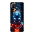 Дизайнерский силиконовый чехол для OPPO A15 IronMan Железный человек