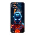Дизайнерский силиконовый чехол для Realme C21 IronMan Железный человек