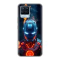Дизайнерский силиконовый чехол для Realme 8 IronMan Железный человек