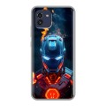 Дизайнерский силиконовый чехол для Samsung Galaxy A03 IronMan Железный человек