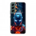 Дизайнерский силиконовый чехол для Samsung Galaxy S22 IronMan Железный человек