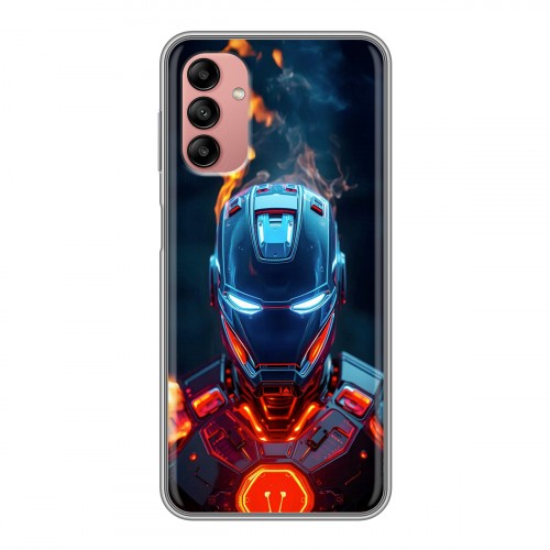 Дизайнерский силиконовый чехол для Samsung Galaxy A04s IronMan Железный человек