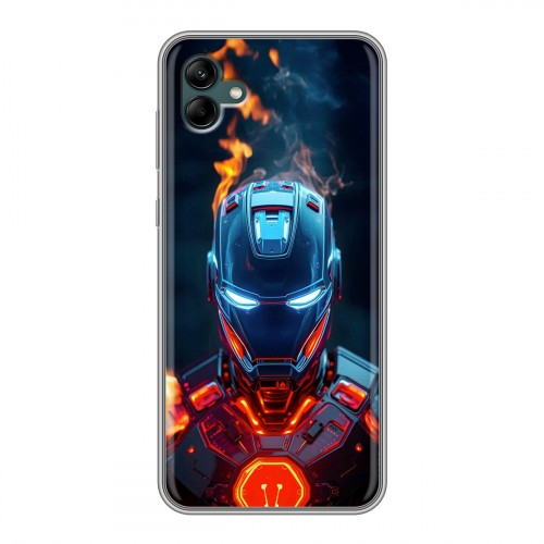 Дизайнерский силиконовый чехол для Samsung Galaxy A04 IronMan Железный человек