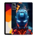 Дизайнерский силиконовый чехол для Xiaomi RedMi Pad SE IronMan Железный человек